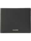 Jil Sander Zipped Wallet In Calf Leather