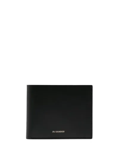 Jil Sander Zip Pocket Wallet In Black
