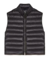 Jil Sander Zipper Vest In Black