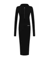 Jil Sander Dress With Logo In Black