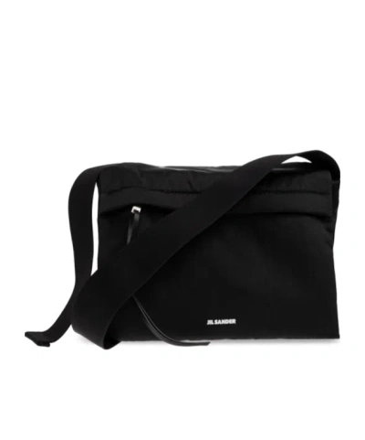 Jil Sander Zippered Shoulder Bag In Pattern