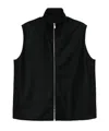 Jil Sander Men Knit-sleeves Wool Jacket In Black
