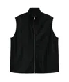 Jil Sander Men Knit-sleeves Wool Jacket In Black