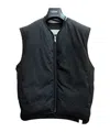 Jil Sander Zippered Vest In Black
