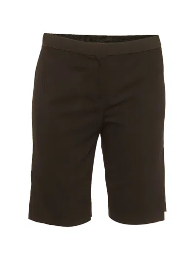 Pre-owned Jil Sander Zip-up Shorts In Black