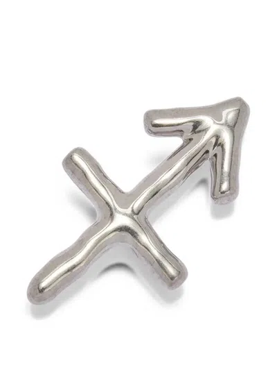 Jil Sander Zodiac Aries Buckle In Silver