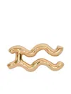 Jil Sander Zodiac-sign Earring In Gold