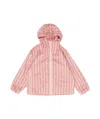 Jil Sander Plaid Zip-up Hoodie Jacket In Brown