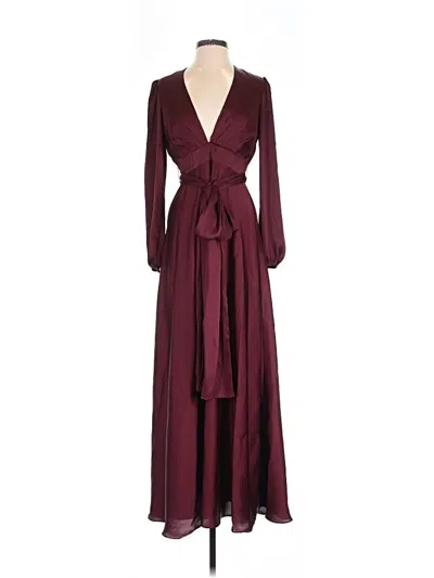 Pre-owned Jill Jill Stuart Casual Dress In Burgundy