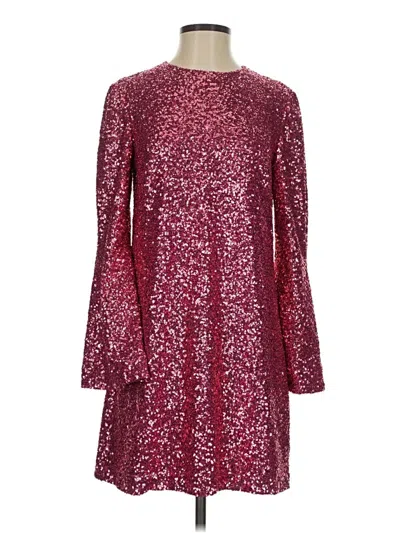 Pre-owned Jill Jill Stuart Cocktail Dress In Burgundy