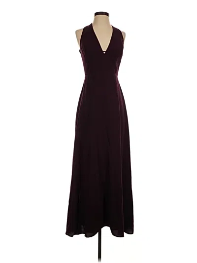 Pre-owned Jill Jill Stuart Cocktail Dress In Burgundy