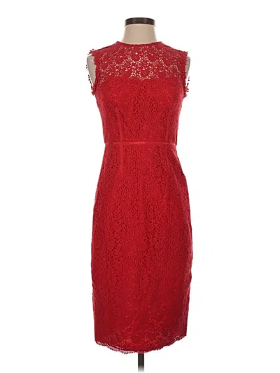 Pre-owned Jill Jill Stuart Cocktail Dress In Red