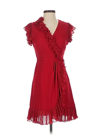 Pre-owned Jill Jill Stuart Cocktail Dress In Red