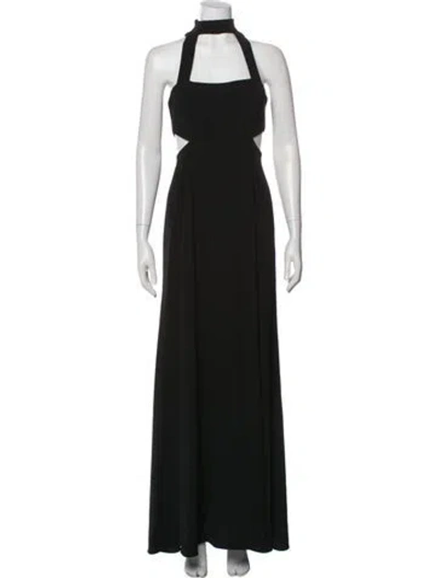 Pre-owned Jill Jill Stuart Halterneck Long Dress W/ Tags In Blue