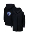Jill Martin Men's And Women's The Best Lounger In The World Navy Minnesota Timberwolves Oversized Open-front Hoo In Navy