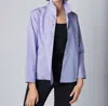 Jill Mcgowan Astrid Shirt In Lilac In Blue
