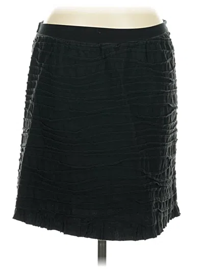Pre-owned Jill Mcgowan Formal Skirt In Black