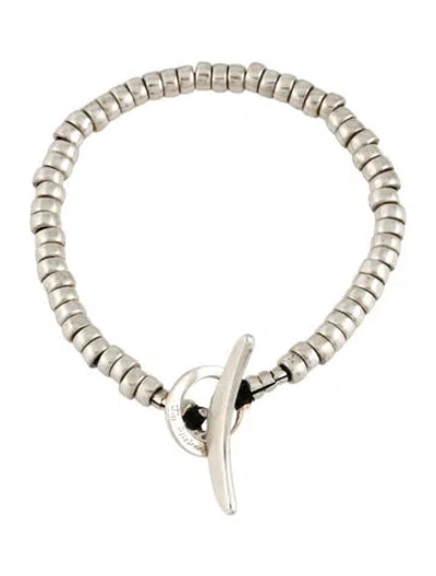 Pre-owned Jill Platner Baby Beads Wrap Bracelet, 8" In Multi