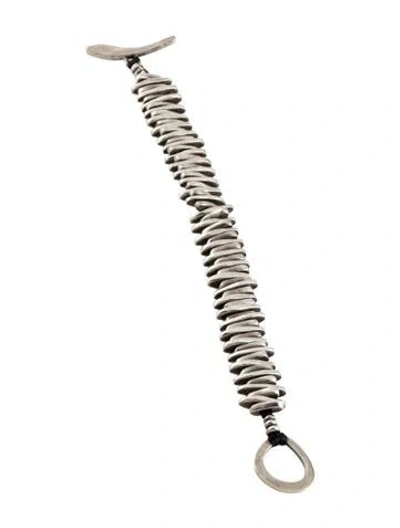 Pre-owned Jill Platner Chicklet Wrap Bracelet In Multi