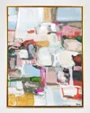 Jill Pumpelly Fine Art Catching Fire Hand-embellished Giclee In Multi