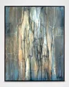 Jill Pumpelly Fine Art Letting Go Hand-embellished Giclee In Grey