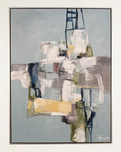 Jill Pumpelly Fine Art Off Balance Giclee In Multi