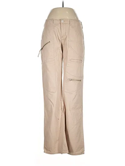 Pre-owned Jill Stuart Cargo Pants In Tan