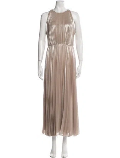 Pre-owned Jill Stuart Crew Neck Long Dress
