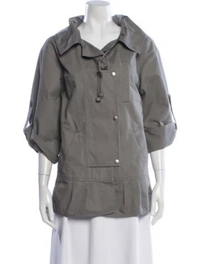 Pre-owned Jill Stuart Jacket In Gray