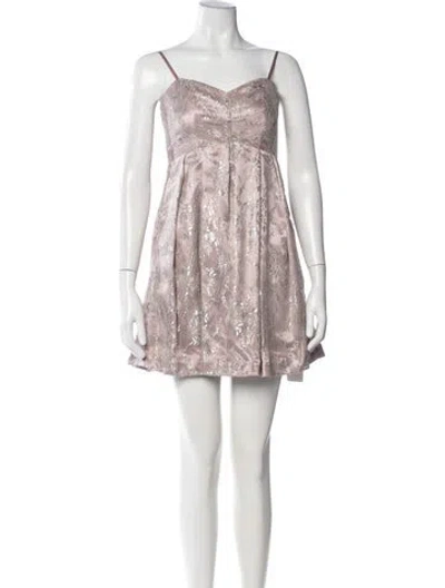 Pre-owned Jill Stuart Lace Mini Dress