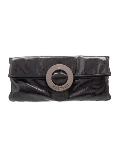 Pre-owned Jill Stuart Leather Clutch In Black