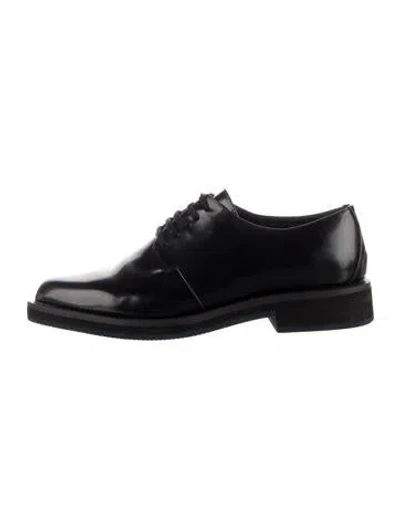 Pre-owned Jill Stuart Leather Oxfords In Blue