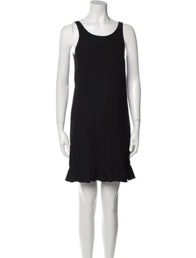 Pre-owned Jill Stuart Mini Sleeveless Dress In Black