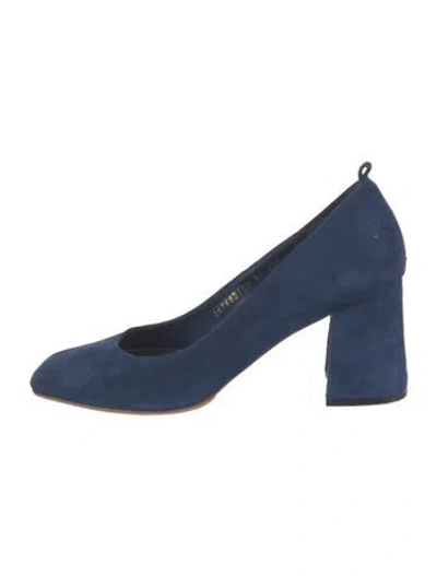 Pre-owned Jill Stuart Ponyhair Pumps In Blue