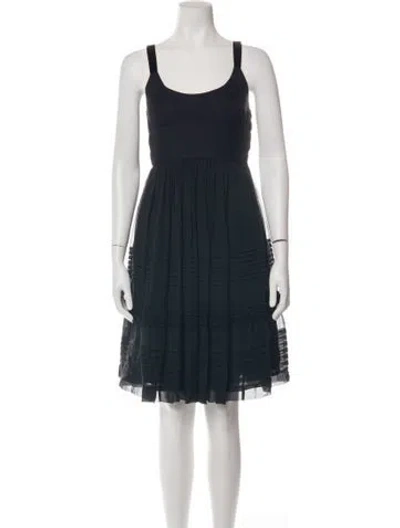 Pre-owned Jill Stuart Silk Mini Dress In Black