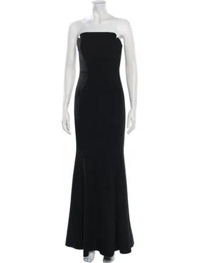 Pre-owned Jill Stuart Strapless Long Dress W/ Tags In Black