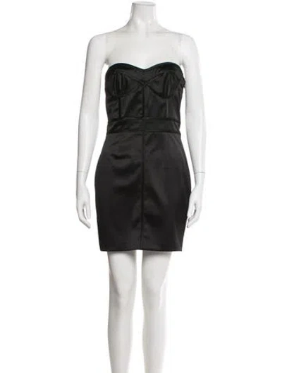 Pre-owned Jill Stuart Strapless Mini Dress W/ Tags In Gray