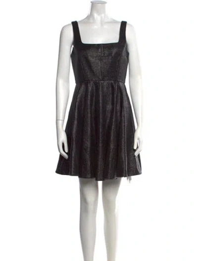 Pre-owned Jill Stuart Wool Mini Dress In Black