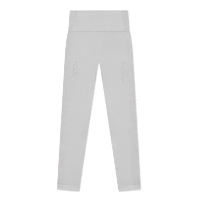 Jilla Active Women's Aquarius Recycled Cropped Leggings - Cloud Grey Wash