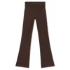 Jilla Active Women's Brown Ananda Wide Leg Bamboo Trousers Roasted Coffee In Brown