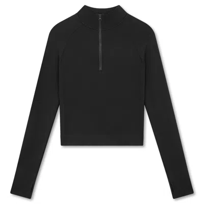 Jilla Active Women's Explore Bamboo Long Sleeve Top Black