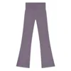 Jilla Active Women's Pink / Purple Radiance Flare Legging - Smoked Grape In Pink/purple
