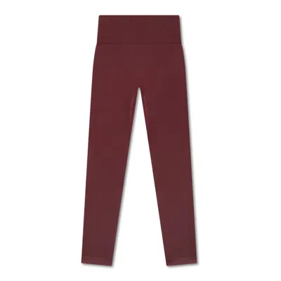 Jilla Active Women's Presence Recycled Leggings - Fig Red