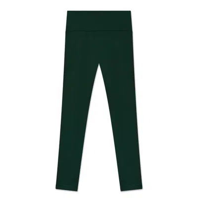 Jilla Active Women's Sculpt & Contour Leggings - Dark Green