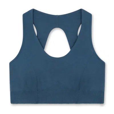 Jilla Active Women's Sculpt & Support Sports Bra - Denim Blue