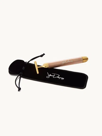 Jillian Dempsey Gold Sculpting Bar In Transparent