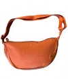 Jillian Ink Nylon Crescent Crossbody Bag Rust In Multi