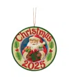 Jim Shore Annual 2025 Santa Gifts Ornament In Multi