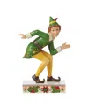 Jim Shore Buddy Elf In Crouching Pose Figurine In Multi
