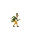 Jim Shore Buddy The Elf Crouching Holiday Ornament In Multi